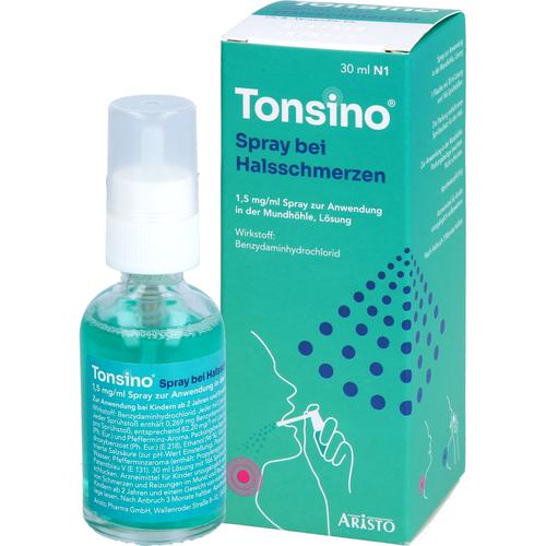 Tonsino Spray B.hals.1.5 mg/ml Spr.z.anw.i.d.mundh 30 ml Aristo Pharma bei onfy.de kaufen 19130001