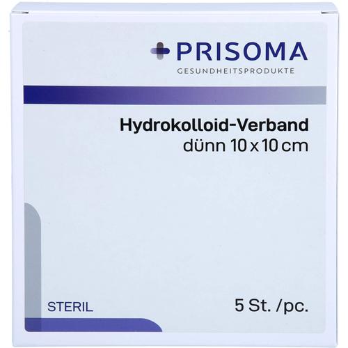 Hydrokolloid-Verband Dünn 10x10cm 5 St + Prisoma bei onfy.de kaufen 18714533