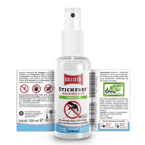 Ballistol Stichfrei Sensitiv 100 ml Hager Pharma bei onfy.de kaufen 16575866