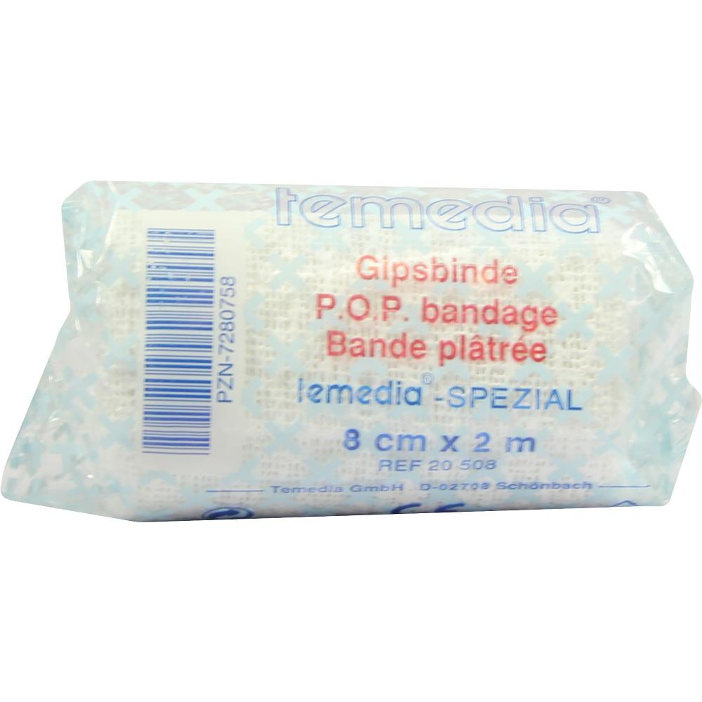 Gipsbinde Temedia Spezial 8cmx2M
