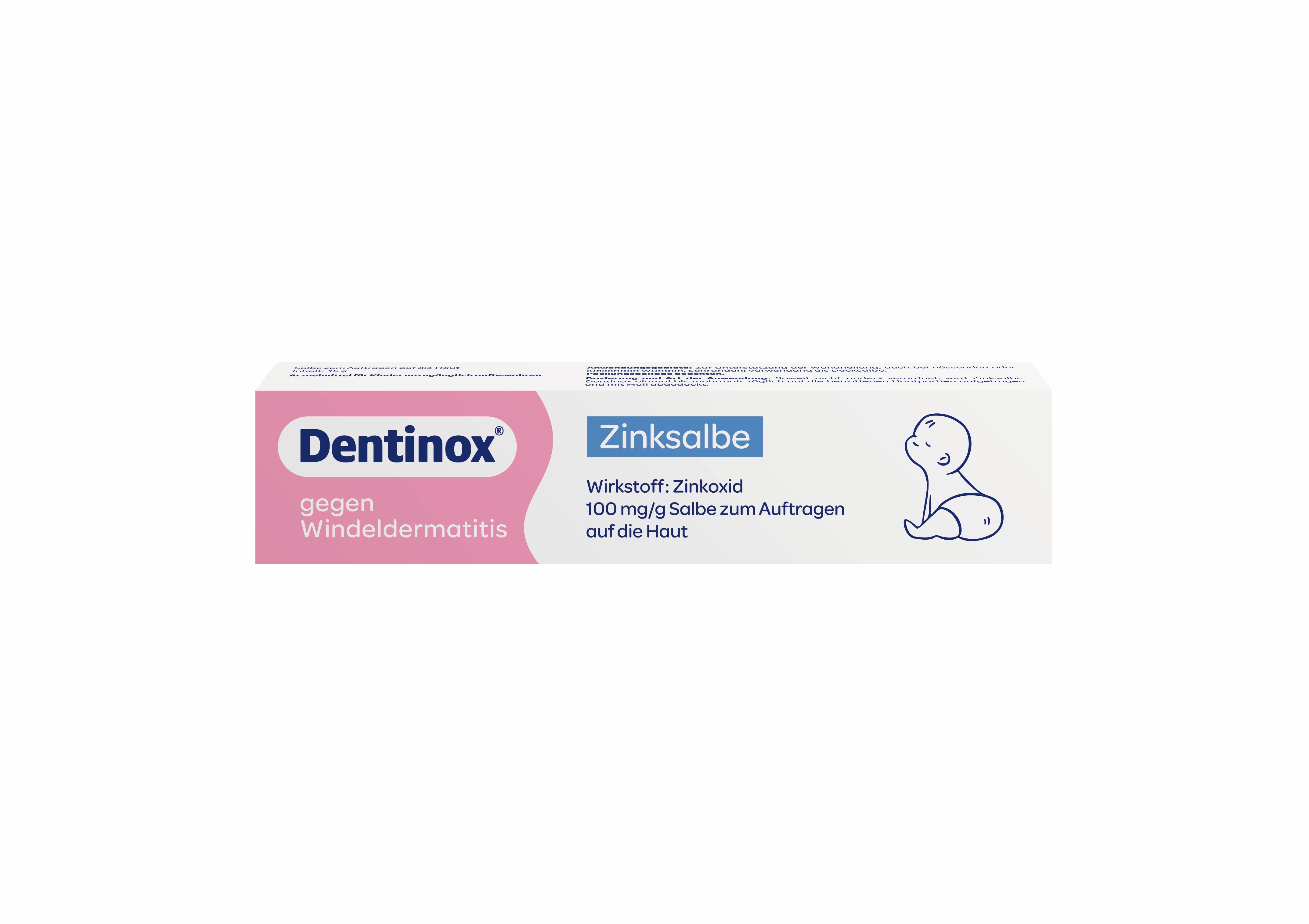 Dentinox Zinksalbe gegen Windeldermatitis 45 g Dentinox Gesellschaft für pharmazeutische Präparate bei onfy.de kaufen 19181033