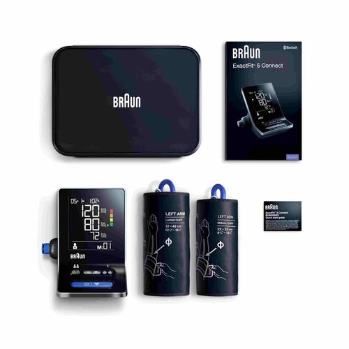 Braun ExactFit™ 5 Connect Oberarm-Blutdruckmessgerät 1 St KAZ Europe SA bei onfy.de kaufen 14285992