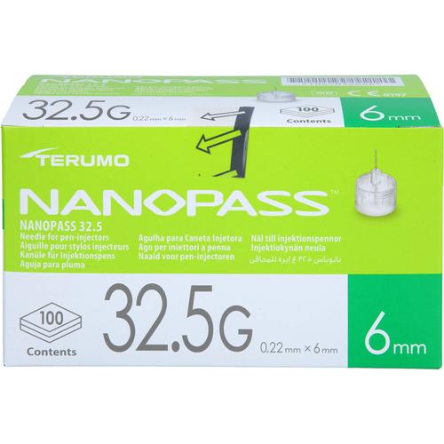 Terumo Nanopass 32.5 Pen Kanüle 0.22x6 Mm 100 St Medi-Spezial bei onfy.de kaufen 19130515