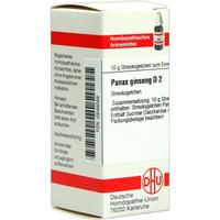 Panax Ginseng D 2 null