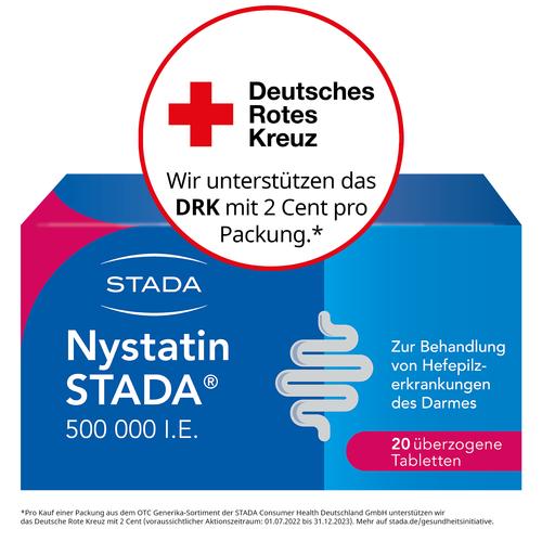 Nystatin Stada 500.000 I.e. Überzogene Tabletten 20 St STADA Consumer Health Deutschland bei onfy.de kaufen 00892352