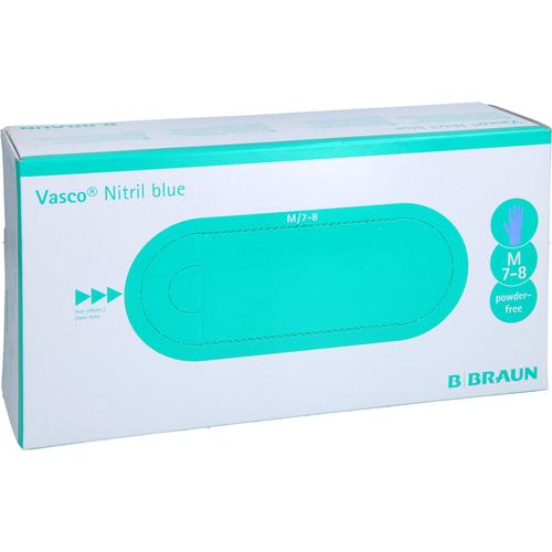 Vasco Nitril Blue Untersuchungshandschuhe Gr. M 150 St B. Braun Melsungen bei onfy.de kaufen 08928262