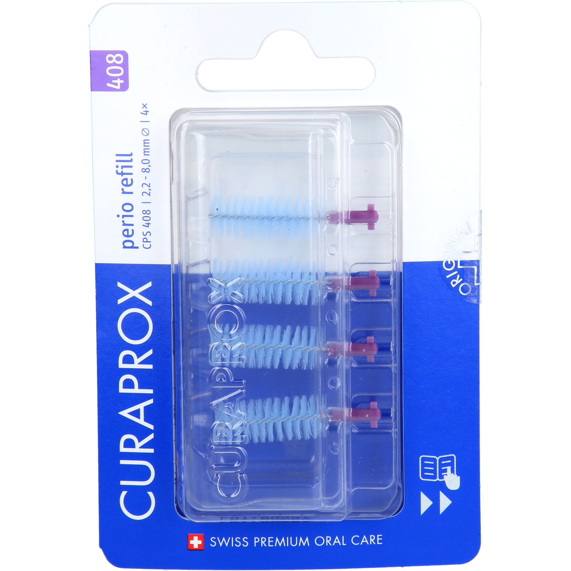 Curaprox Cps 408 Perio 2.2 - 8.0 Mm Interdental