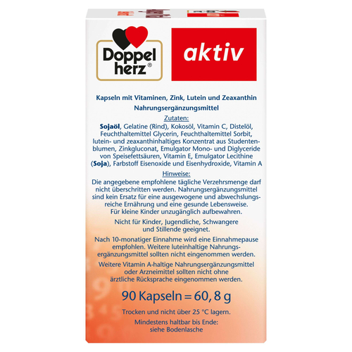Doppelherz Augen Vital Sehkraft 90 St Queisser Pharma bei onfy.de kaufen 16664771