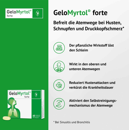 Gelomyrtol Forte 60 St G. Pohl-Boskamp bei onfy.de kaufen 14167086