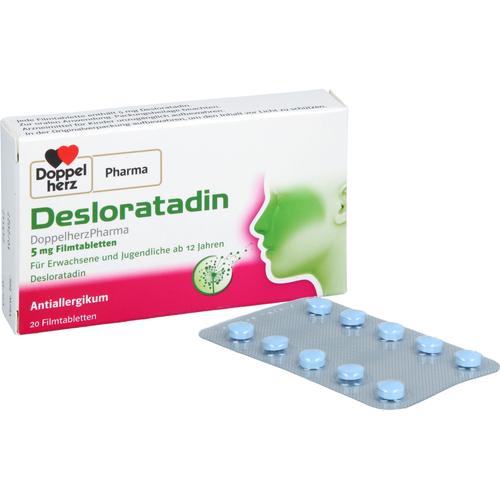 Desloratadin Doppelherzpharma 5 mg 20 St Queisser Pharma bei onfy.de kaufen 18677200