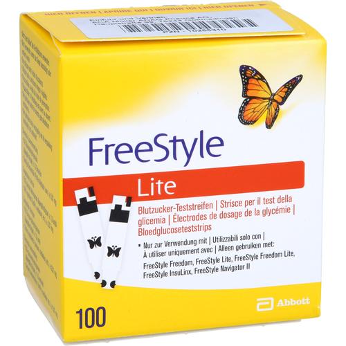 Freestyle Lite Blutzuckerteststreifen ohne Cod 100 St Abbott bei onfy.de kaufen 19399884