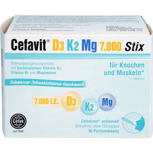 Cefavit D3 K2 mg 7.000 Stix 36 St Cefak bei onfy.de kaufen 18849405