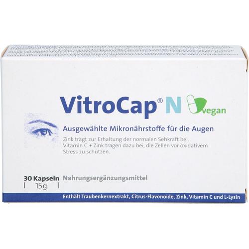 Vitrocap N Vegan - 30 Kapseln 30 St ebiga-VISION bei onfy.de kaufen 16687996