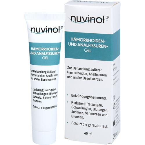 Nuvinol Hämorrhoiden-Gel und Analfissuren-Gel 40 ml R(h)ein Nutrition & Health bei onfy.de kaufen 19681706