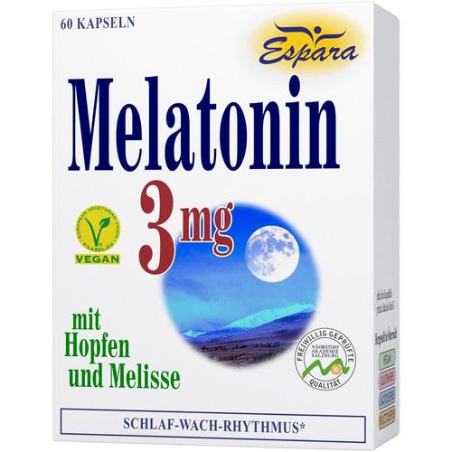 Melatonin 3mg 60 St Espara bei onfy.de kaufen 09608890