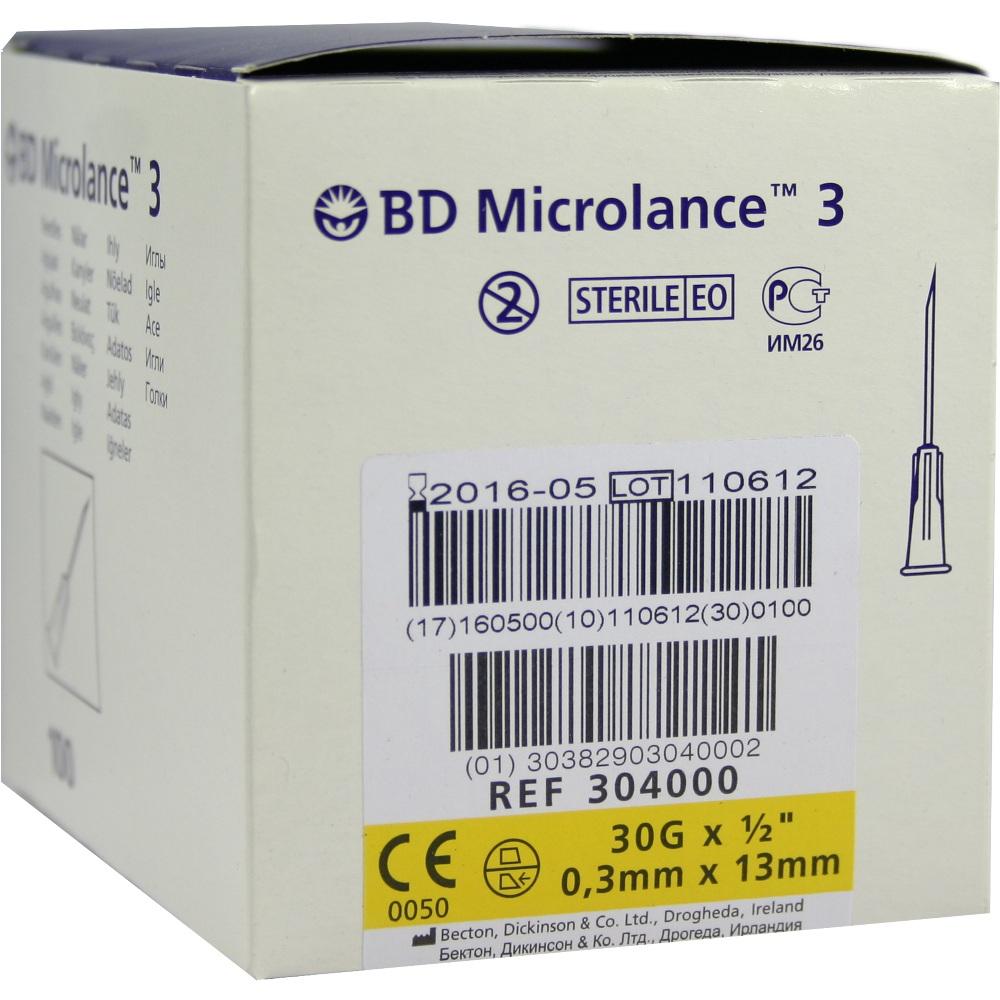 Bd Microlance Kanuele 30G 1/2 null