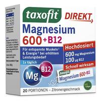 Taxofit Magnesium 600 + B12 Direktgra. null