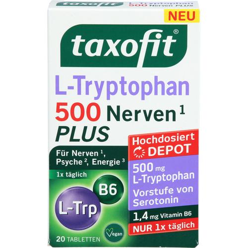 Taxofit L-Tryptophan 500 20 St MCM KLOSTERFRAU Vertr. bei onfy.de kaufen 19828090