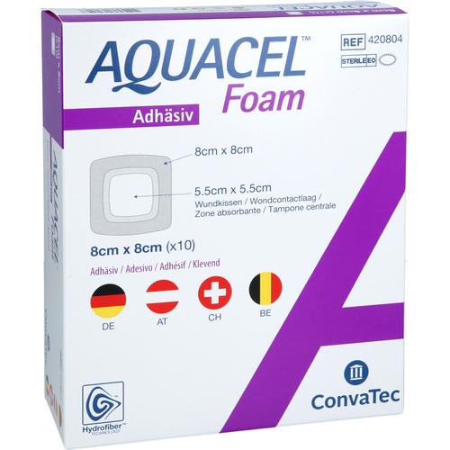 Aquacel Foam Adhäsiv 8x8 cm Verband 10 St Acti Medi bei onfy.de kaufen 19347930