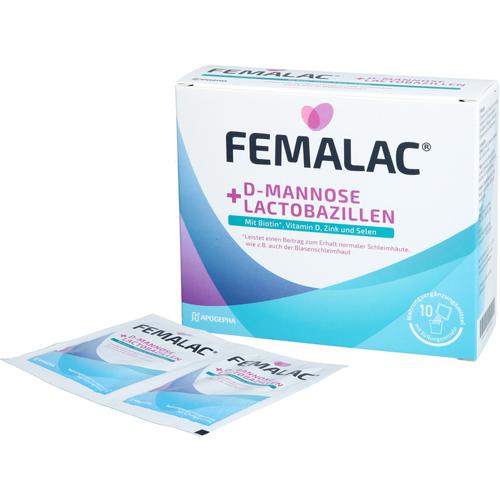 Femalac D-Mannose + Lactobazillen 10 St APOGEPHA Arzneimittel bei onfy.de kaufen 19820869
