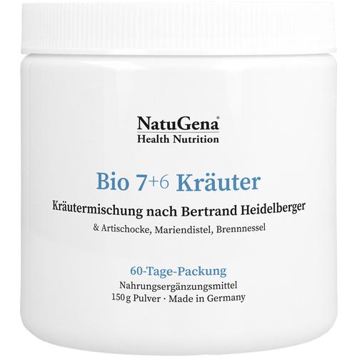 Bio 7 + 6 Kräuter Artischocke + Mariendistel Vegan 150 g NatuGena bei onfy.de kaufen 19400498