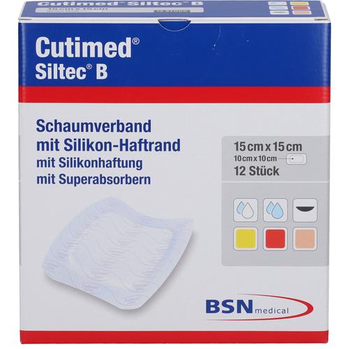 Cutimed 15x15 Siltec B 12 St ApoHomeCare bei onfy.de kaufen 19785015