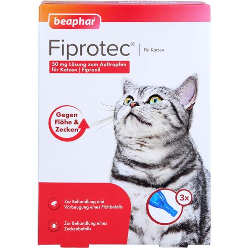 Fiprotec 50mg Katzen 3x0.50 ml Beaphar B.V. bei onfy.de kaufen 12568160