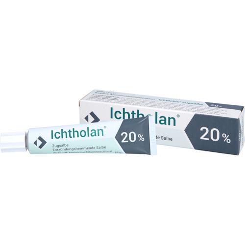 Ichtholan Zugsalbe 20% 15 g Ichthyol-Gesellschaft Cordes Hermanni bei onfy.de kaufen 19099225