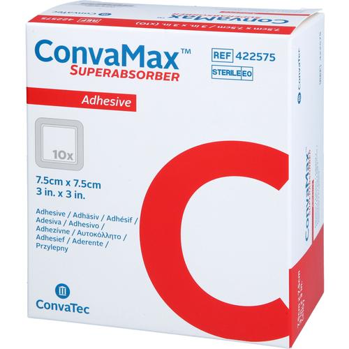Convamax Superabsorber Adhäsiv 7.5x7.5 cm 10 St Avitamed bei onfy.de kaufen 19295825