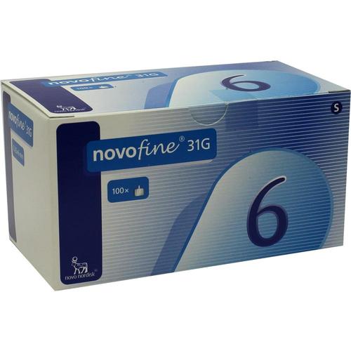 Novofine 6 Kanülen 0.25x6Mm 100 St ACA Müller/ADAG Pharma bei onfy.de kaufen 07408543