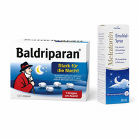 Baldriparan Stark für die Nacht 120 St + Melatonin Einschlaf-Spray 30 ml 2900000000025