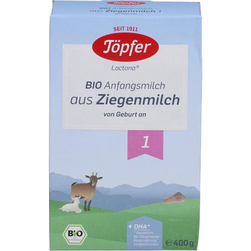 Töpfer Bio Anfangsnahrung Auf Ziegenmilchbasis 1 400 g TÖPFER bei onfy.de kaufen 10283341
