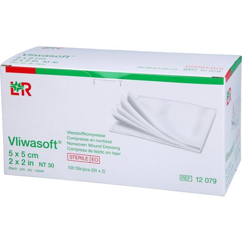 Vliwasoft Vlieskompressen Steril 5x5 cm 6L. 50x2 St Crosp Medical bei onfy.de kaufen 19377167