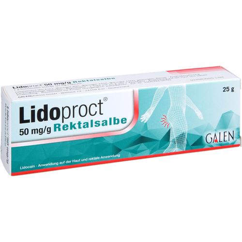 Lidoproct 50 mg/G Rektalsalbe 25 g GALENpharma bei onfy.de kaufen 19229337
