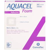 Aquacel Foam Adhäsiv 8x8 cm Verband null