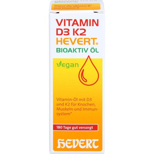 Vitamin D3 K2 Hevert Bioaktiv Öl 20 ml Hevert-Arzneimittel bei onfy.de kaufen 19264351
