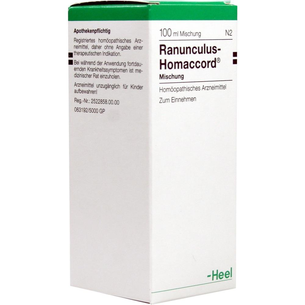 Ranunculus Homaccord 100 ml Biologische Heilmittel Heel bei onfy.de kaufen 00855658