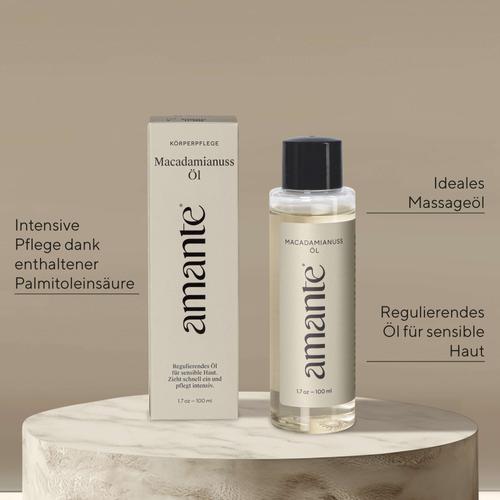 Macadamianussöl 100 % Rein - Hautpflegeöl Amante 100 ml HENRY LAMOTTE OILS GMB bei onfy.de kaufen 14165035