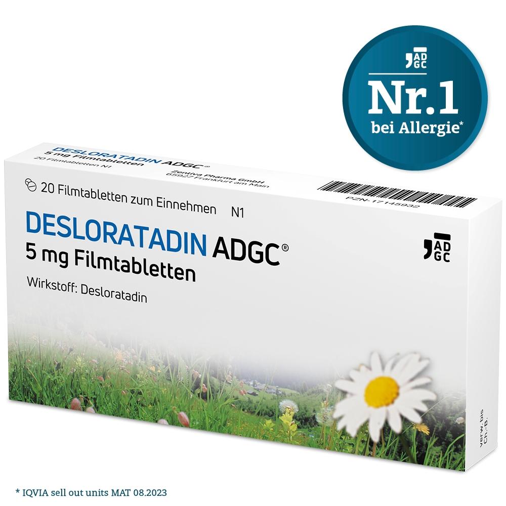 Desloratadin Adgc 5 mg Filmtabletten null