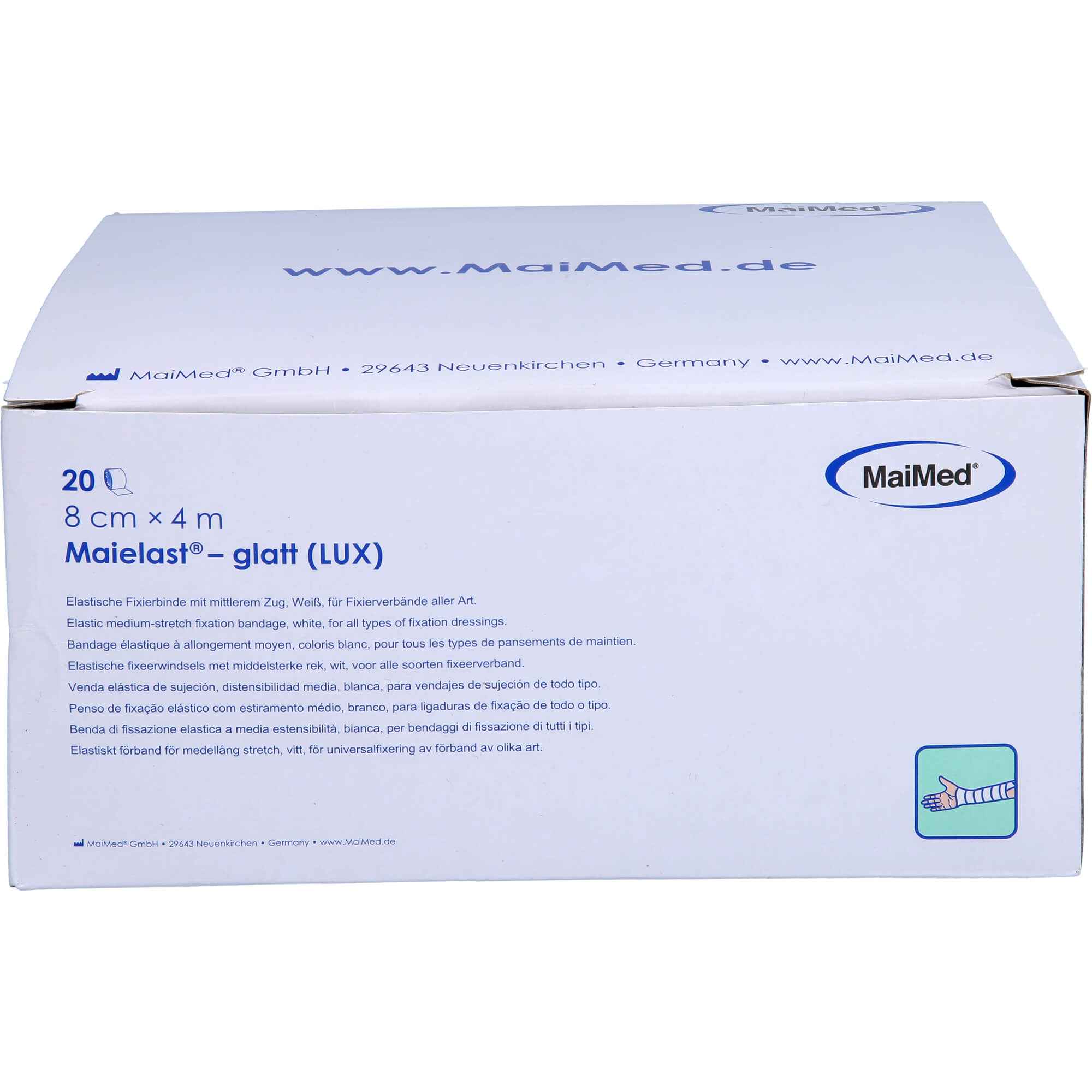 Elastische Fixierbinde 8cm x 4M