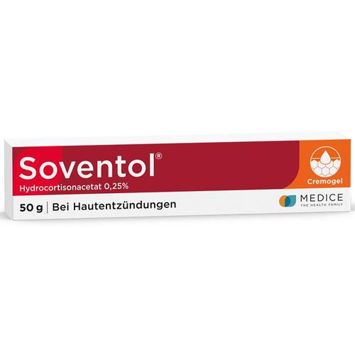 Soventol HydroCortisonACETAT 0.25% bei Hautentzündungen  50 g MEDICE Arzneimittel Pütter bei onfy.de kaufen 10714396