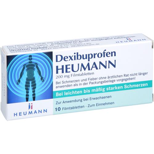 Dexibuprofen Heumann 200 mg Filmtabletten 10 St HEUMANN PHARMA GmbH & Co. Generica bei onfy.de kaufen 18849144