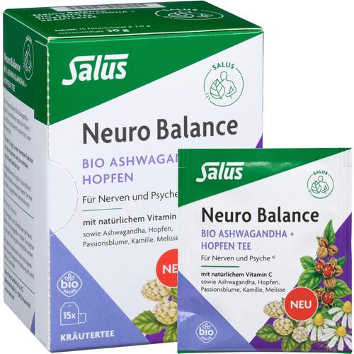Neuro Balance Bio Ashwagandha + Hopfen Tee Salus 15 St SALUS Pharma bei onfy.de kaufen 19375300