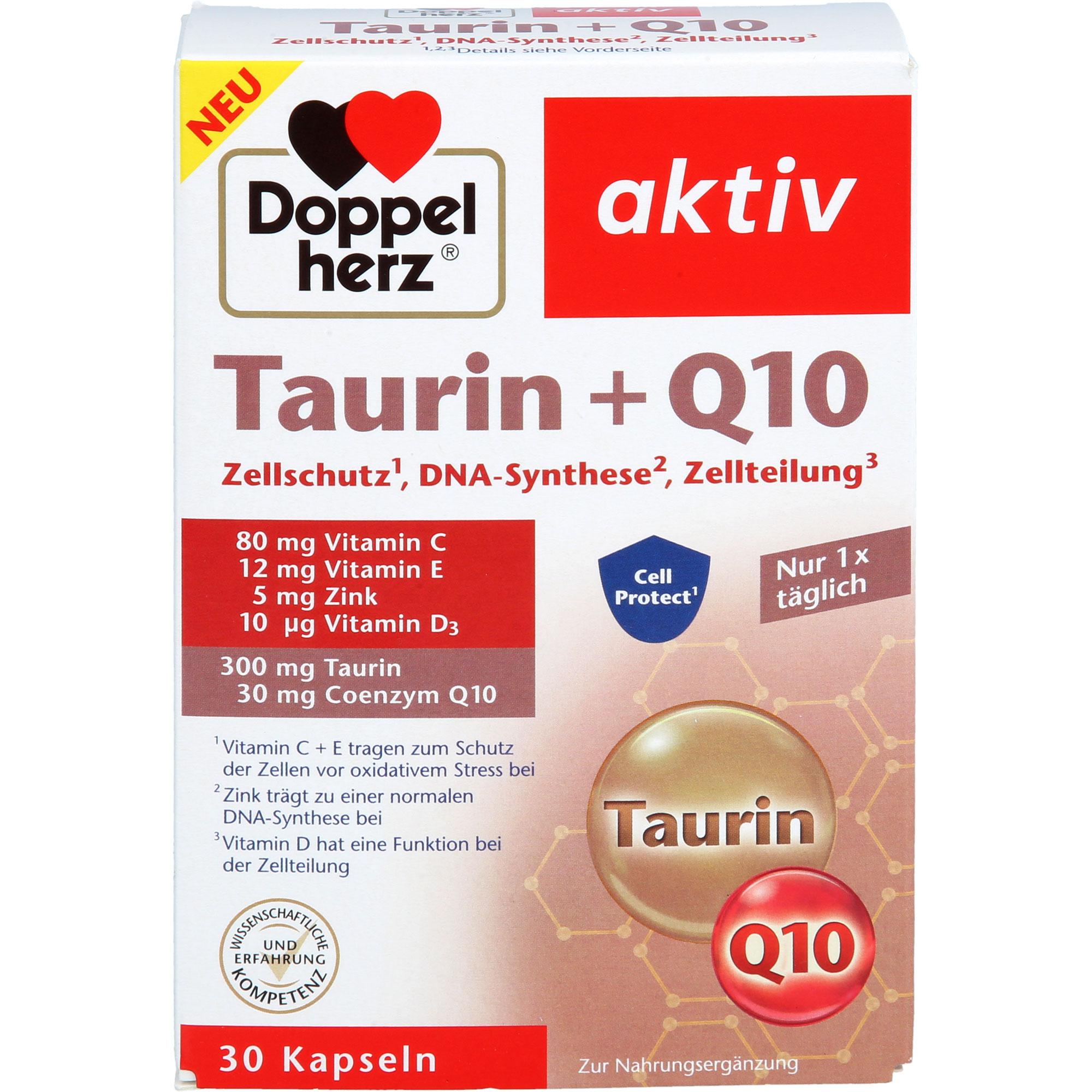 Doppelherz Taurin + Q10 null
