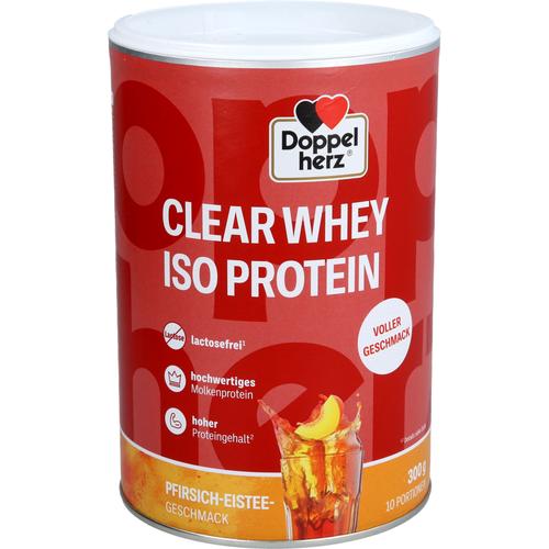 Doppelherz Clear Whey Iso Protein Pfirsich-Eistee 300 g Queisser Pharma bei onfy.de kaufen 19874799