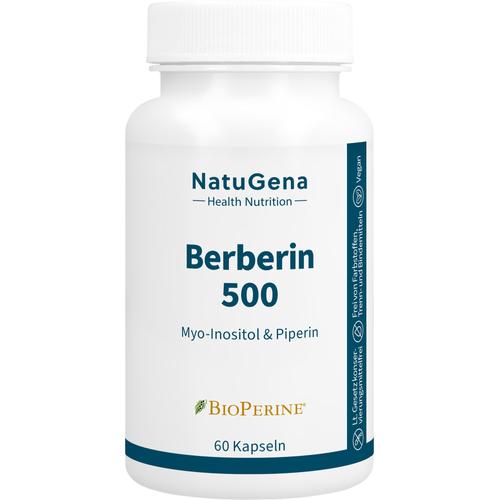 Berberin 500 Myo-Inositol & Piperin Vegan 60 St NatuGena bei onfy.de kaufen 20008400