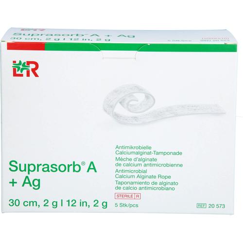 Suprasorb A+ag Antimik.cal.alginat Tamp.30 cm 2 G 5 St 1001 Artikel Medical bei onfy.de kaufen 13344988