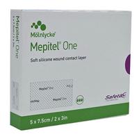 Mepitel One 5x7.5 cm Silikon Netzverband null