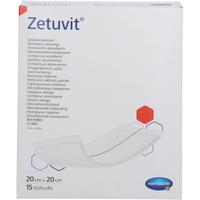 Zetuvit 20x20 cm Saugkompressen Steril null