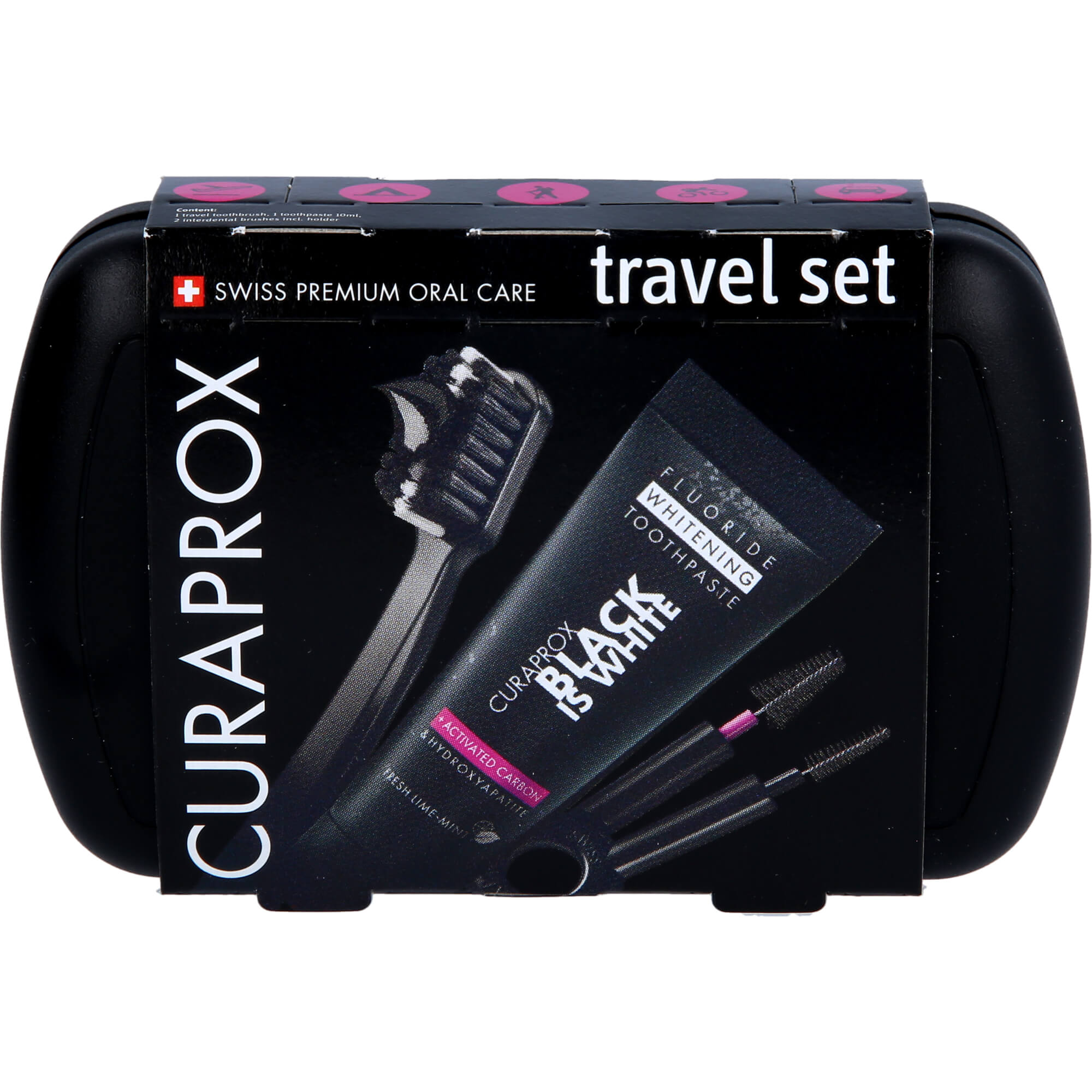 Curaprox Black Is White Travel-Set null